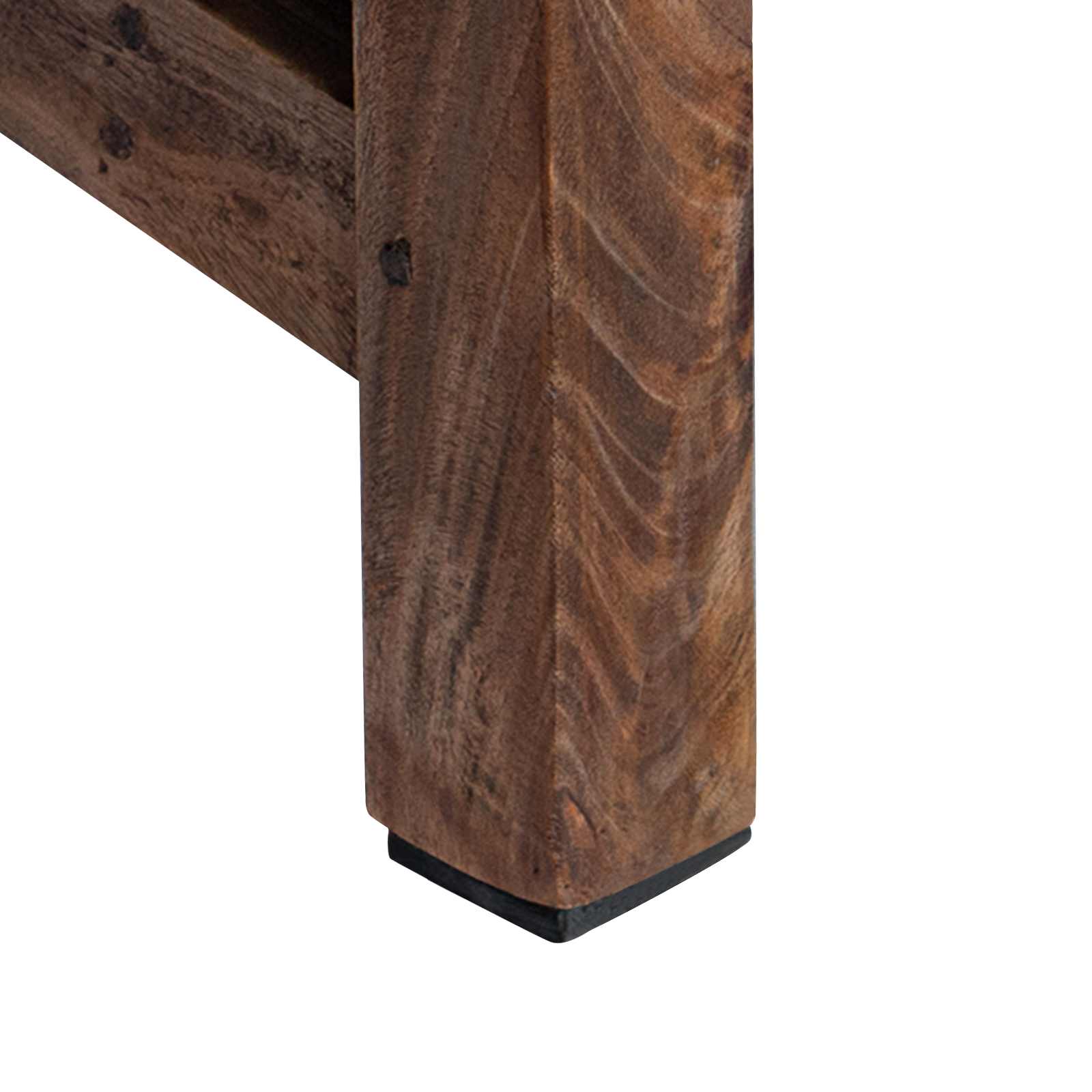 Taburet Naturfarvet 30 x 20 x 20 cm Mahogni Træ