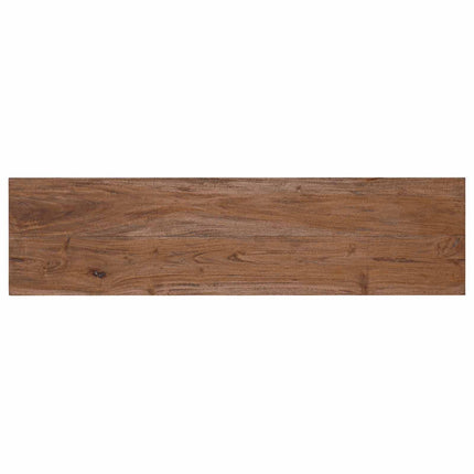 bænk Naturfarvet 92 x 23,5 x 45,5 cm Massivt mahognitræ