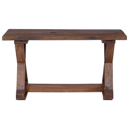 bænk Naturfarvet 85 x 35 x 46 cm Massivt genbrugstræ