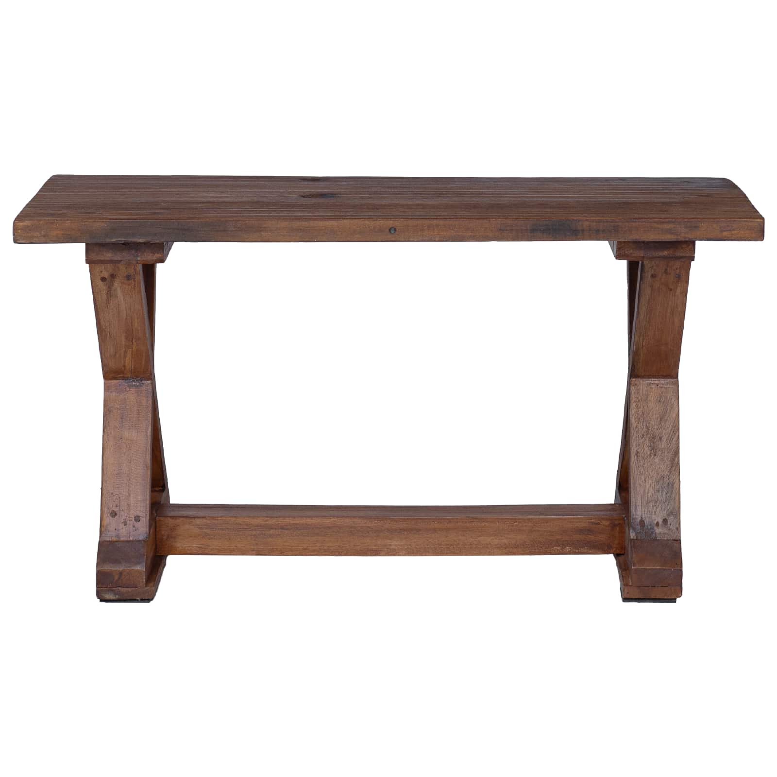 bænk Naturfarvet 85 x 35 x 46 cm Massivt genbrugstræ