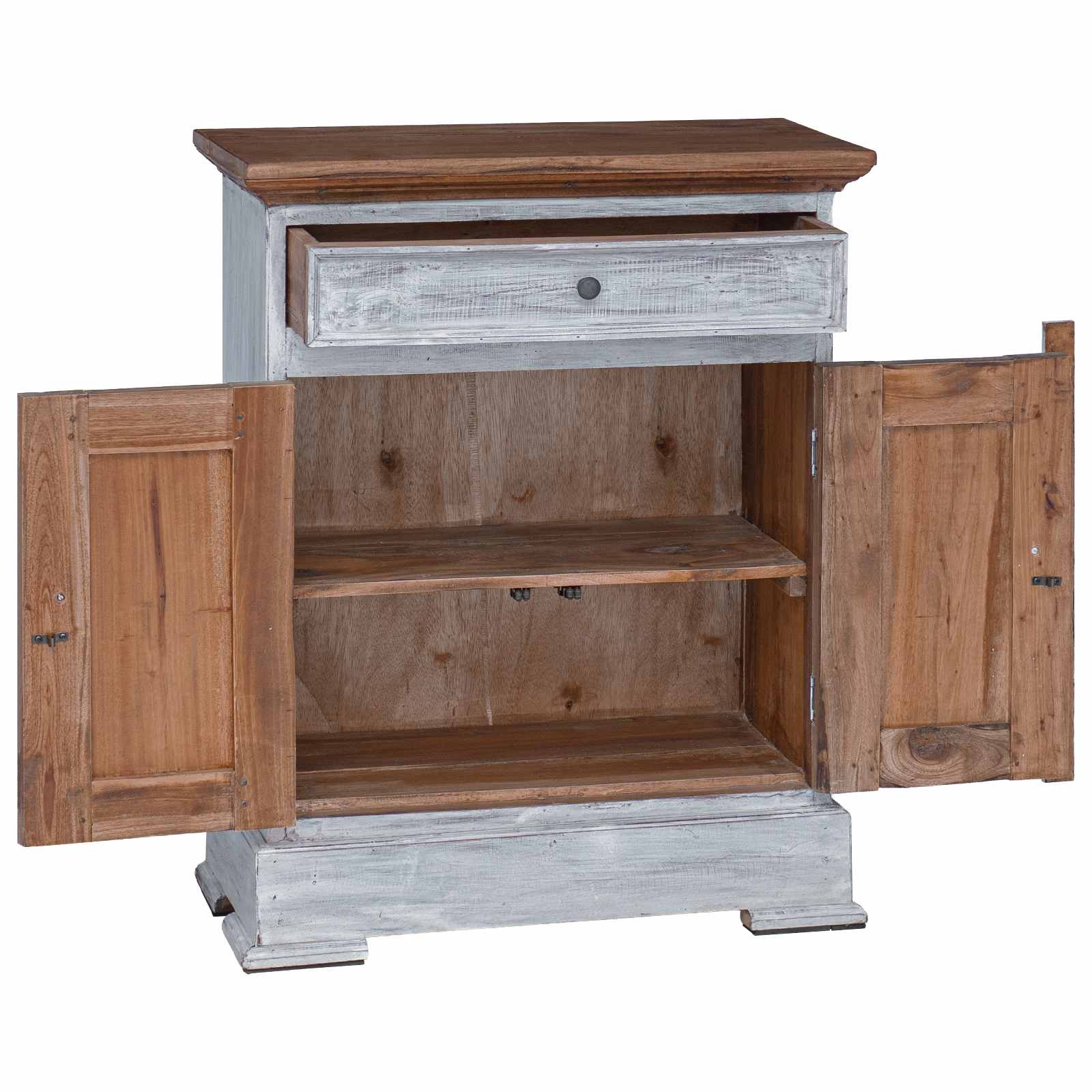 Opbevaringsskab 63 x 30 x 79 cm Massiv Mahogni