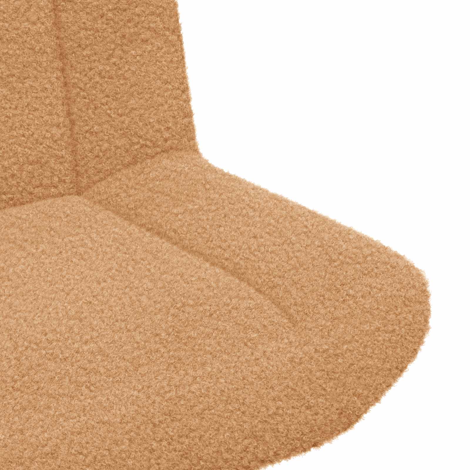 Drejestol Beige 63 x 75 x 76 cm Fårskind