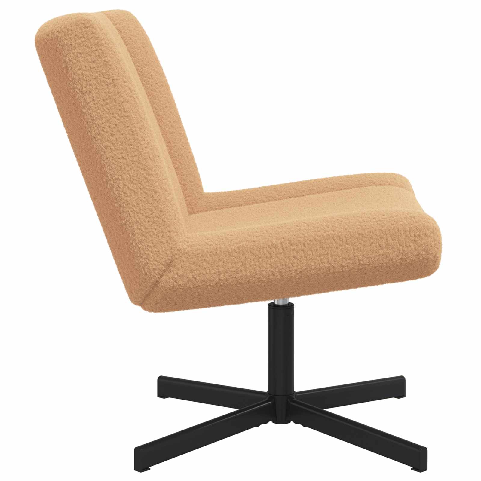 Drejestol Beige 63 x 75 x 76 cm Fårskind