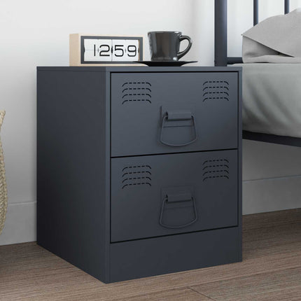 Skab Håndtag Antracit 85 x 45 mm Metal