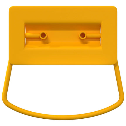 Skab Håndtag 12 pcs Sennepsgul 85 x 45 mm Metal