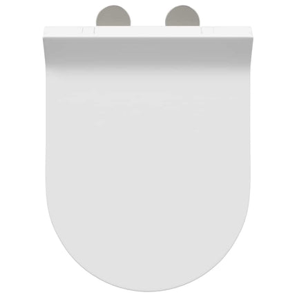 Toilet sæde Indstillelig Hvid 50 x 36,5 x 5 cm Polypropylen