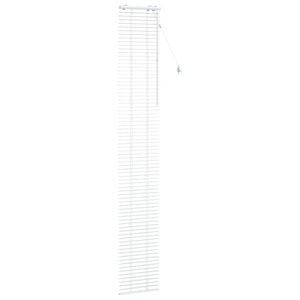 Persienner Hvid 45 x 250 cm 35 mm Massivt Paulownia Træ