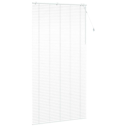 Persienner Hvid 135 x 250 cm 35 mm Massivt Paulownia Træ