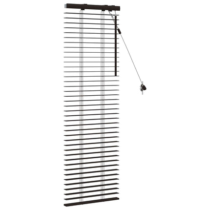 Persienner Mørk Brun 40 x 130 cm 35 mm Massivt Paulownia Træ