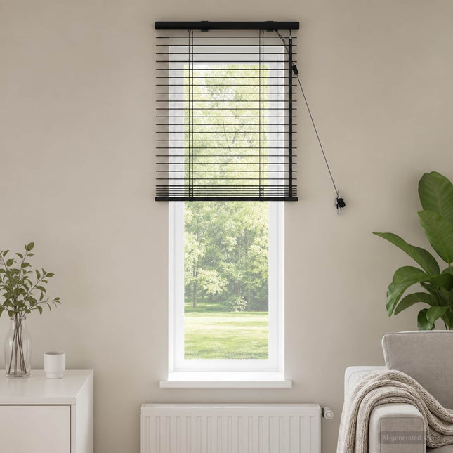 Persienner Mørk Brun 65 x 130 cm 35 mm Massivt Paulownia Træ