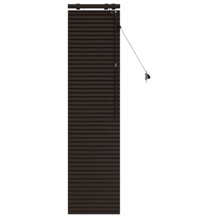 Persienner Mørk Brun 40 x 160 cm 35 mm Massivt Paulownia Træ