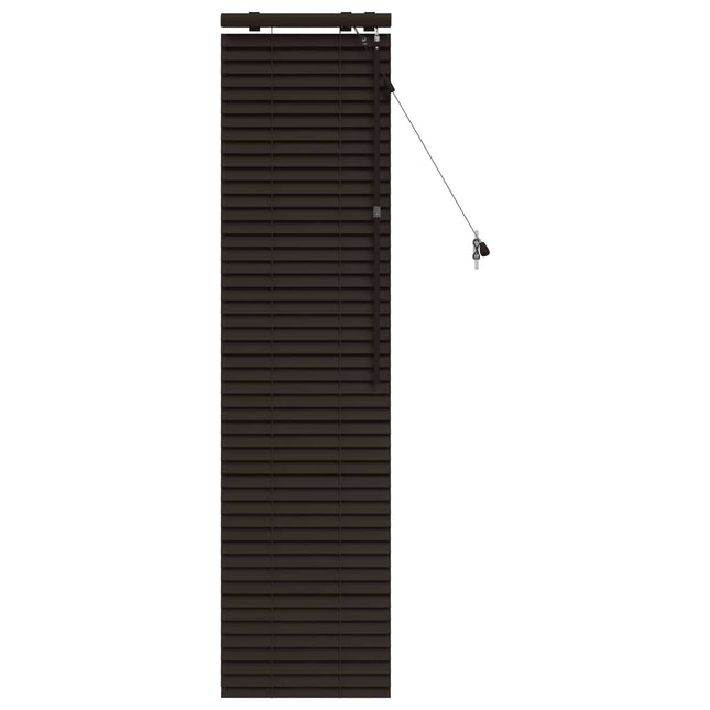 Persienner Mørk Brun 40 x 160 cm 35 mm Massivt Paulownia Træ