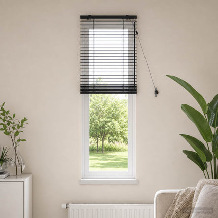 Persienner Mørk Brun 60 x 160 cm 35 mm Massivt Paulownia Træ