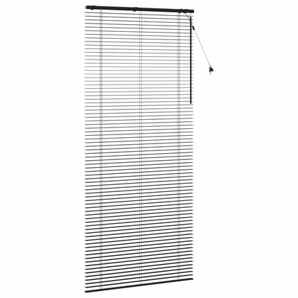 Persienner Mørk Brun 115 x 250 cm 35 mm Massivt Paulownia Træ