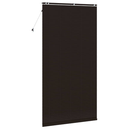 Persienner Mørk Brun 140 x 250 cm 35 mm Massivt Paulownia Træ