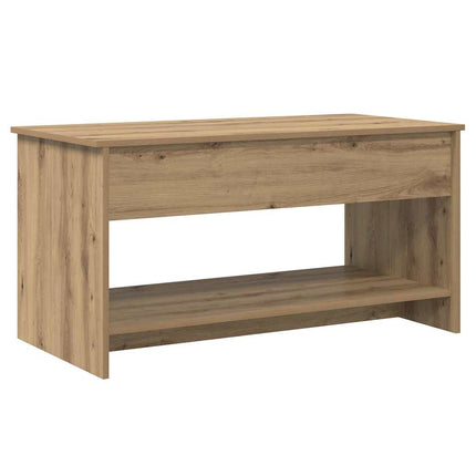 Sofabord Artisan Egetræ 80 x 50,5 x 41,5 cm Konstrueret træ