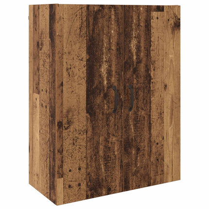 Vægskab Gammelt træ 69,5 x 34 x 90 cm Konstrueret træ