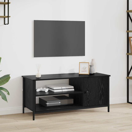 TV-skab 100 x 40 x 45 cm Sort eg Konstrueret træ