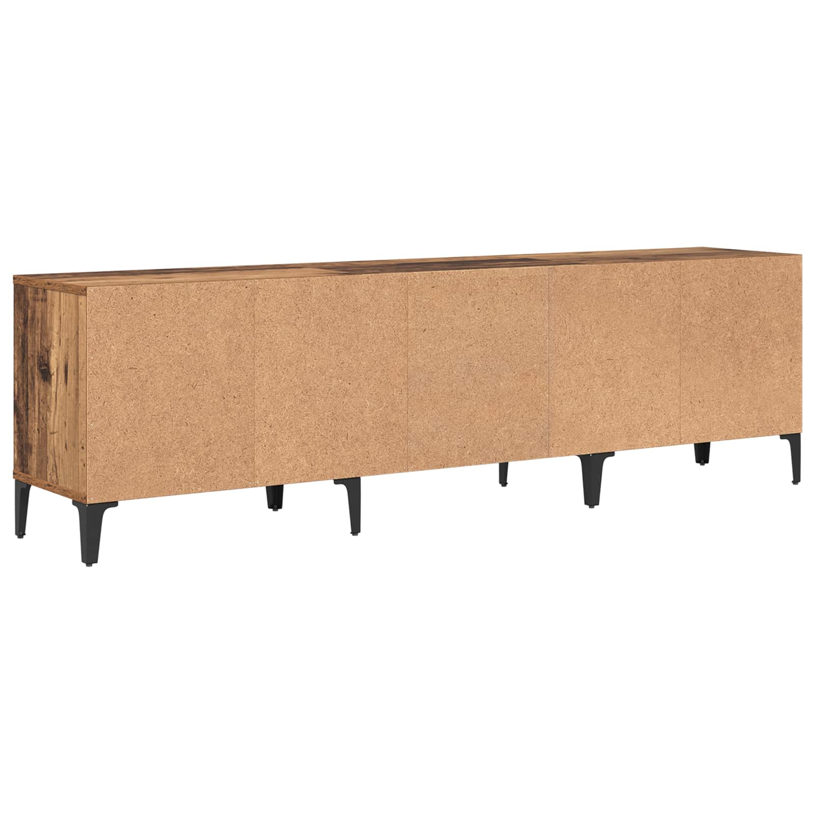 TV-skab Gammelt træ 150 x 30 x 45 cm Ingeniørt træ og jern