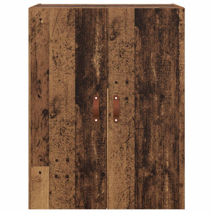 Vægskab Gammelt træ 69,5 x 34 x 90 cm Konstrueret træ