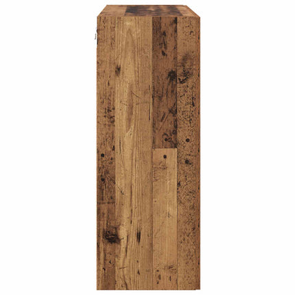 Vægskab Gammelt træ 69,5 x 34 x 90 cm Konstrueret træ