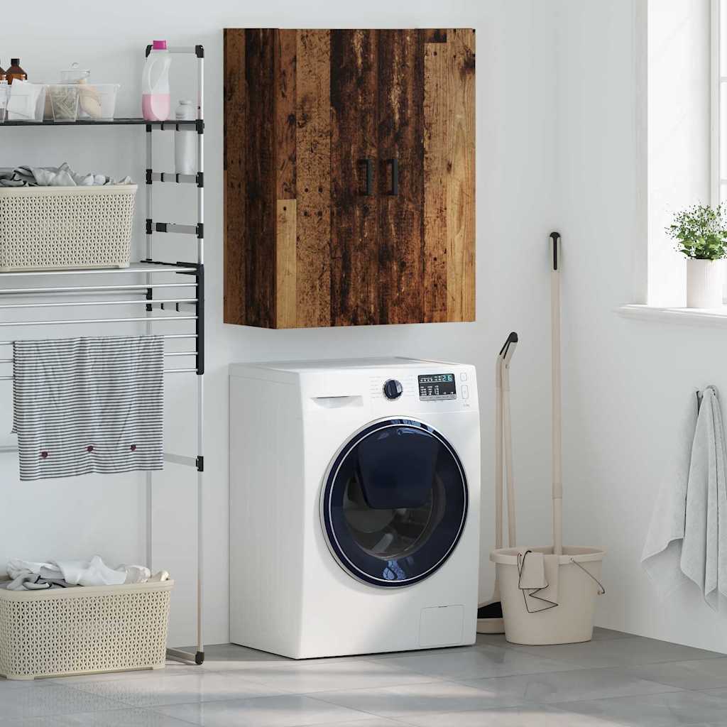 Vægskab Gammelt træ 69,5 x 34 x 90 cm Konstrueret træ