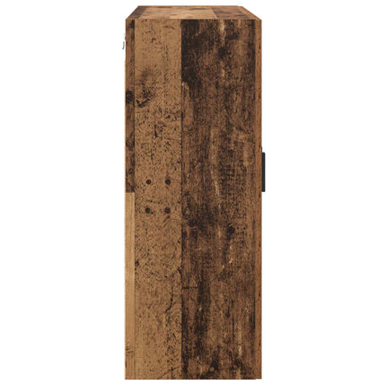 Vægskab Gammelt træ 69,5 x 34 x 90 cm Konstrueret træ