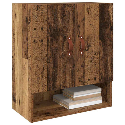 Vægskab 60 x 31 x 70 cm Konstrueret træ Gammelt træ