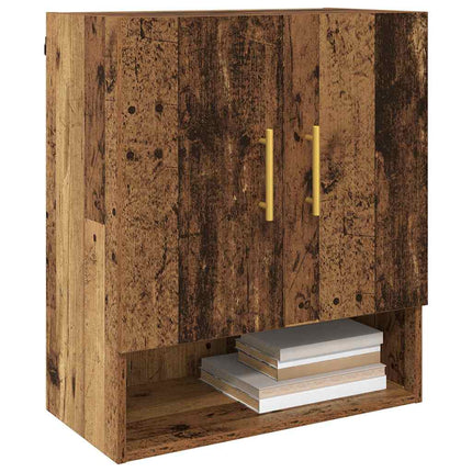 Vægskab 60 x 31 x 70 cm Konstrueret træ Gammelt træ