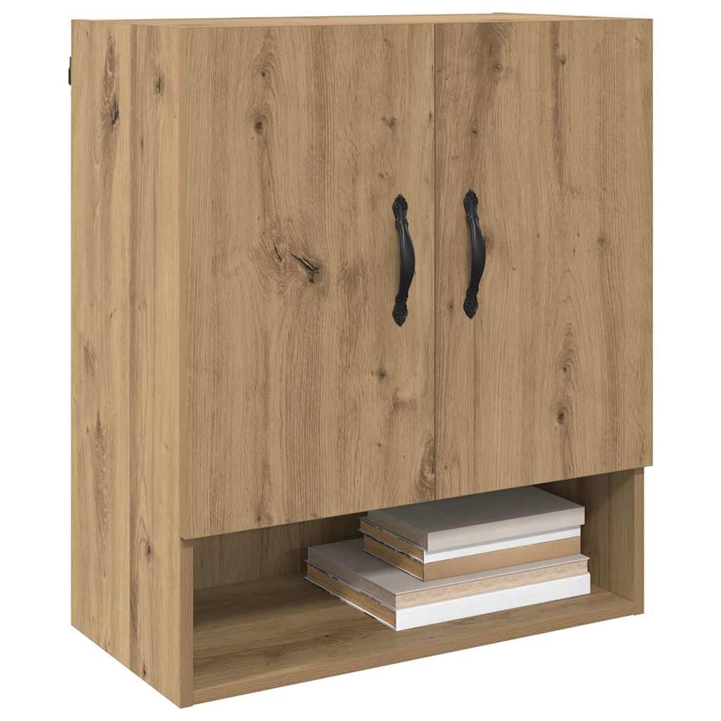 Vægmonteret skab Artisan Egetræ 60 x 31 x 70 cm Konstrueret træ