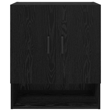 Vægskab 60 x 31 x 70 cm Konstrueret træ Sort eg