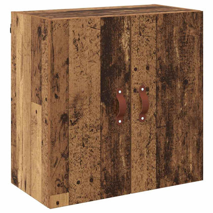 Vægskab Vægmonteret Gammelt træ 60 x 31 x 60 cm Konstrueret træ