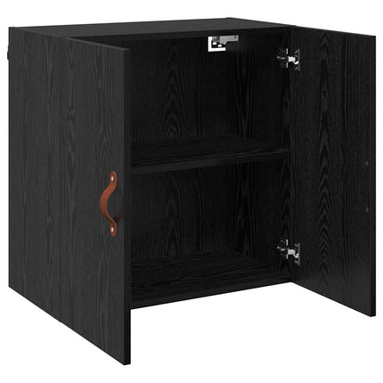 Vægskab 60 x 31 x 60 cm Konstrueret træ Sort eg