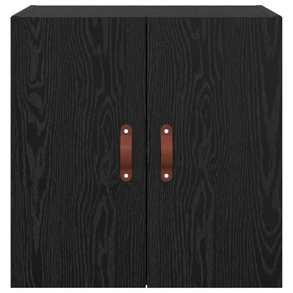 Vægskab Vægmonteret Sort eg 60 x 31 x 60 cm Konstrueret træ