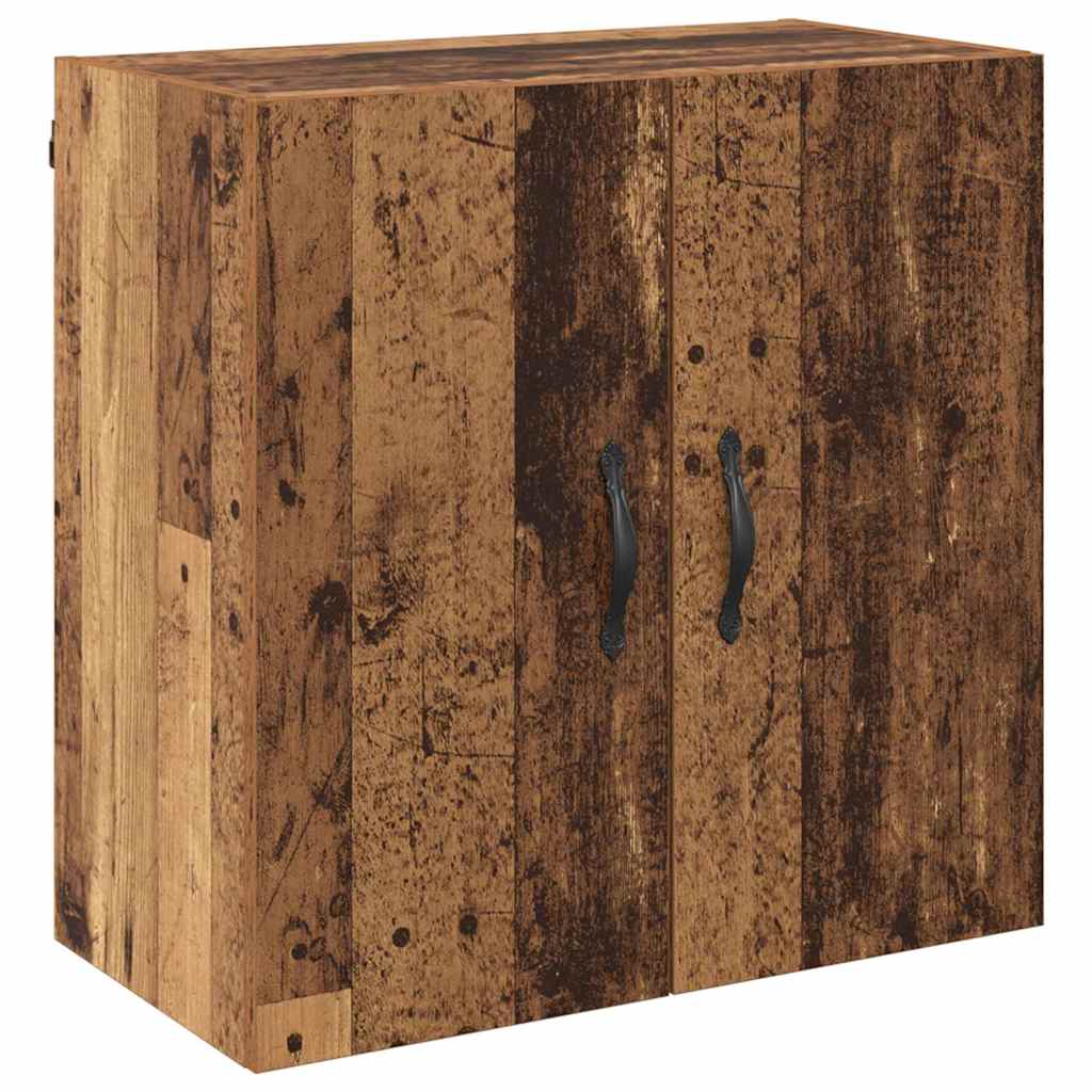 Vægmonteret skab Gammelt træ 60 x 31 x 60 cm Konstrueret træ