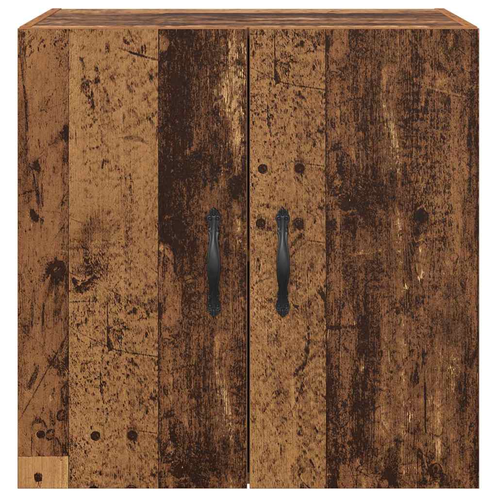 Vægmonteret skab Gammelt træ 60 x 31 x 60 cm Konstrueret træ
