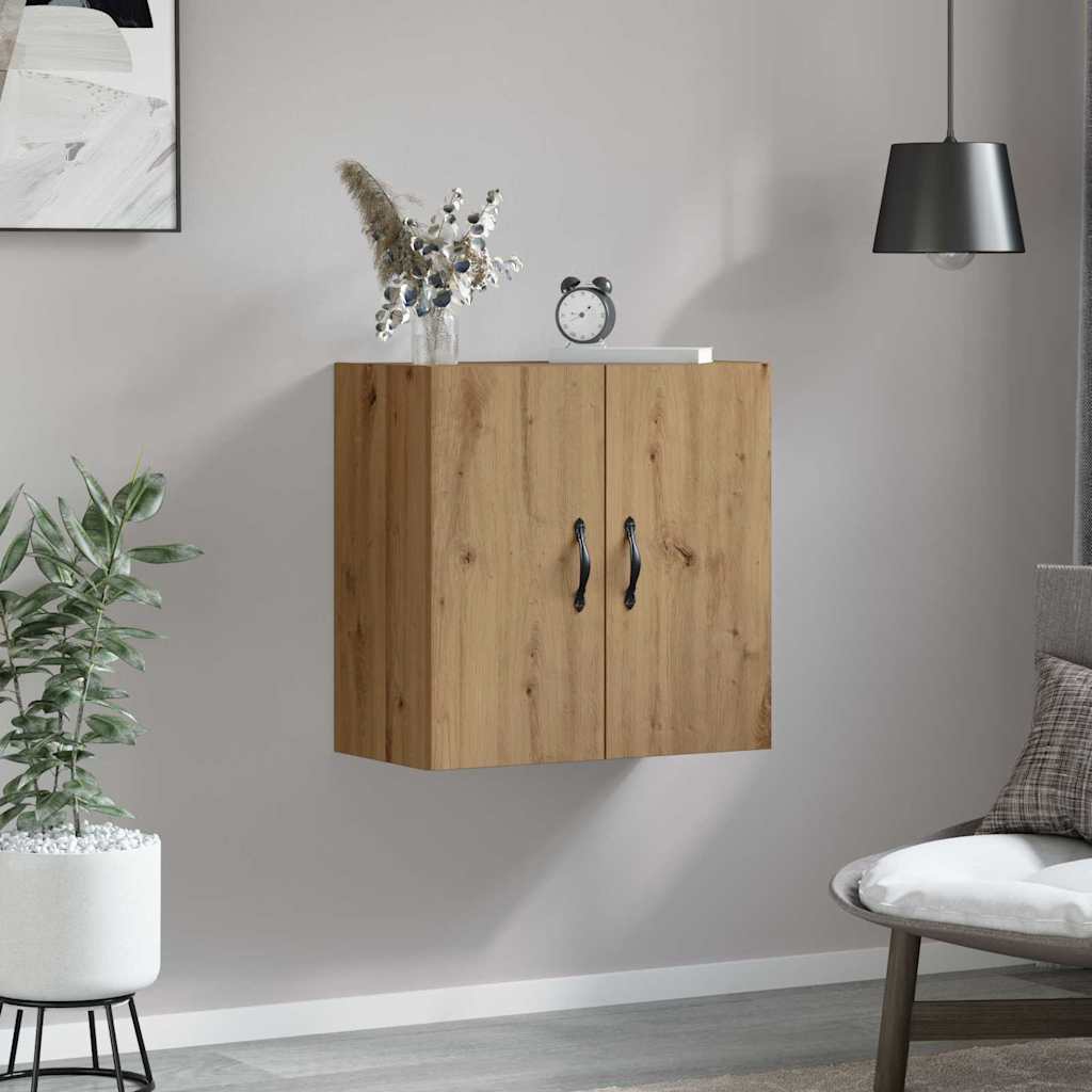 Vægmonteret skab Artisan Egetræ 60 x 31 x 60 cm Konstrueret træ