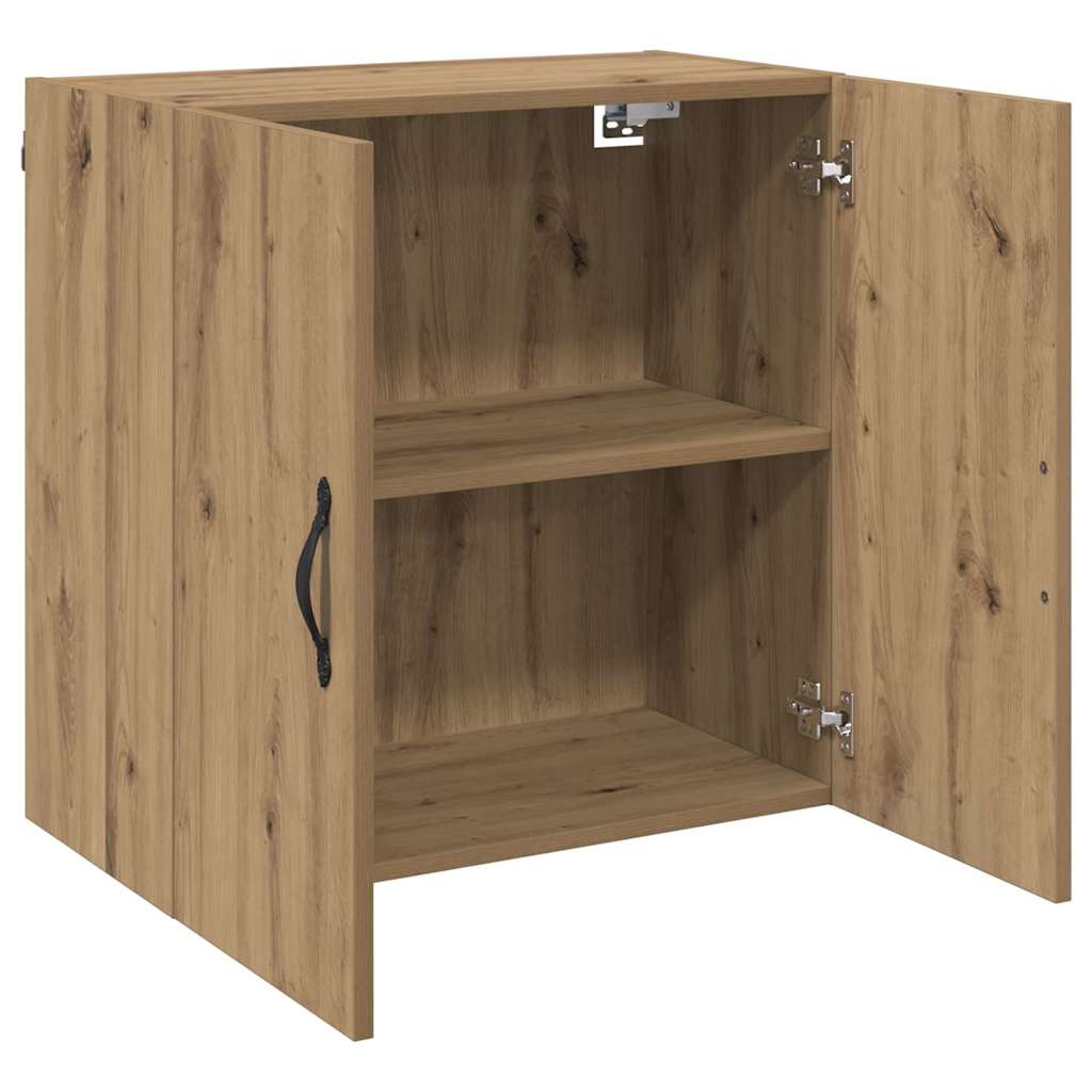 Vægmonteret skab Artisan Egetræ 60 x 31 x 60 cm Konstrueret træ
