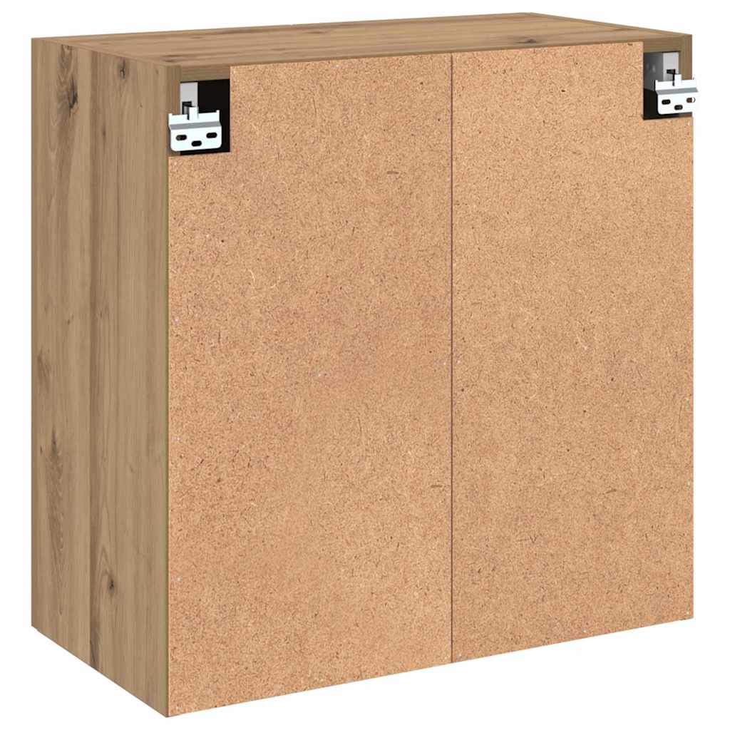 Vægmonteret skab Artisan Egetræ 60 x 31 x 60 cm Konstrueret træ