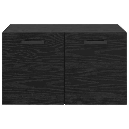 Vægmonteret skab 60 x 36,5 x 35 cm Konstrueret træ Sort eg