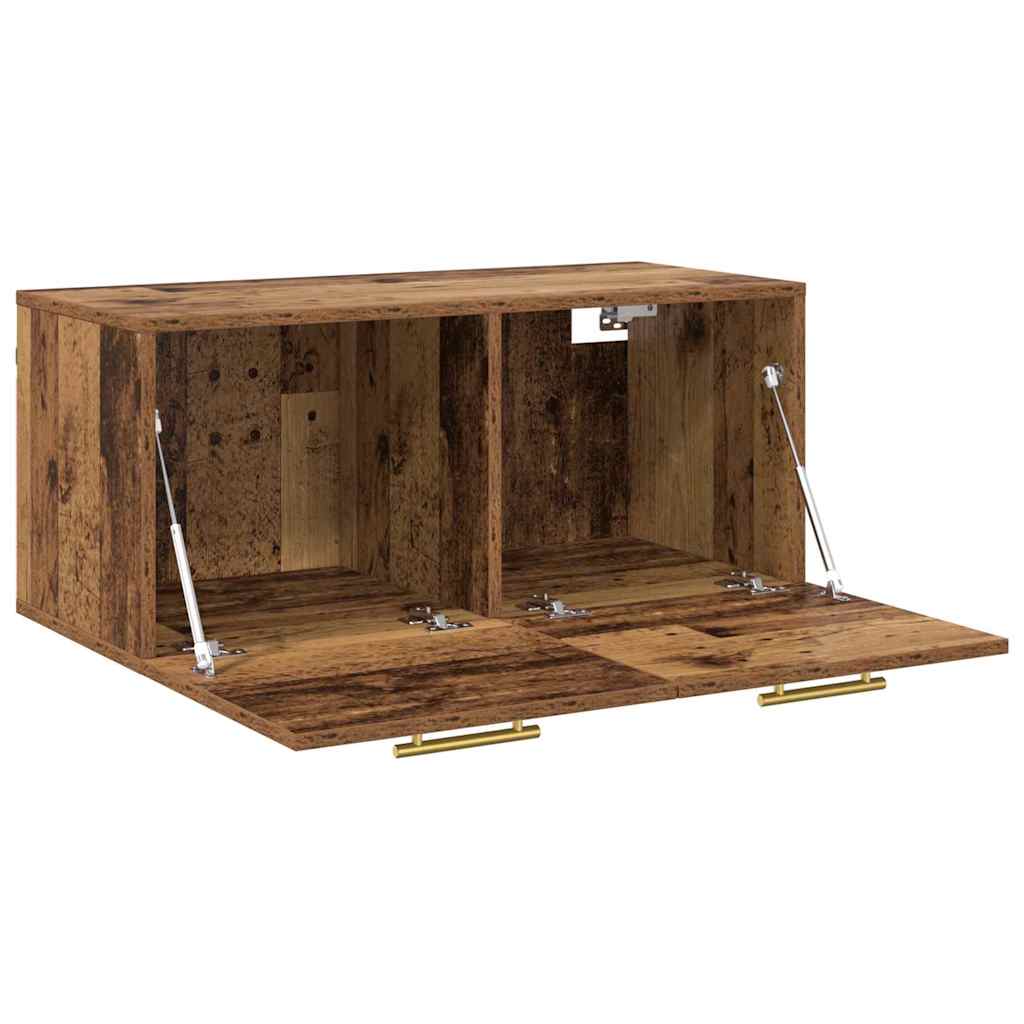 Vægskab Gammelt træ 80 x 36.5 x 35 cm Konstrueret træ