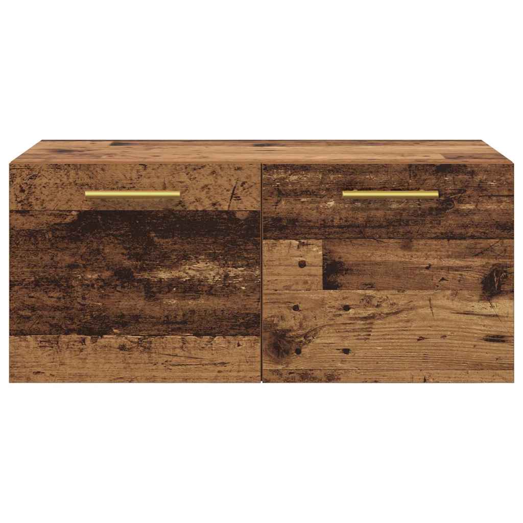 Vægskab Gammelt træ 80 x 36.5 x 35 cm Konstrueret træ