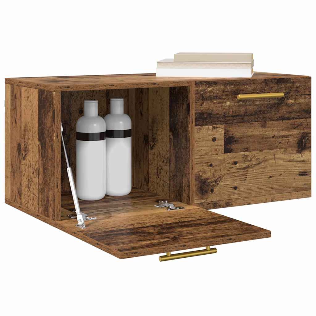 Vægskab Gammelt træ 80 x 36.5 x 35 cm Konstrueret træ