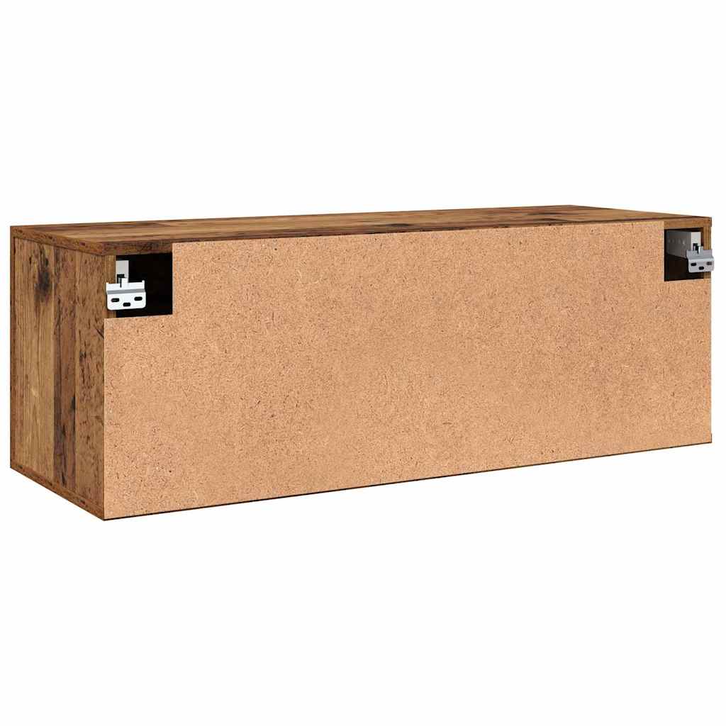 Vægskab Gammelt træ 100 x 36.5 x 35 cm Konstrueret træ