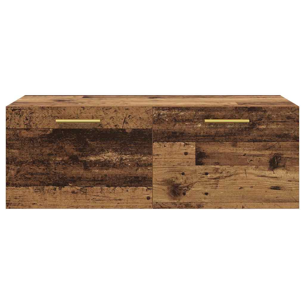 Vægskab Gammelt træ 100 x 36.5 x 35 cm Konstrueret træ