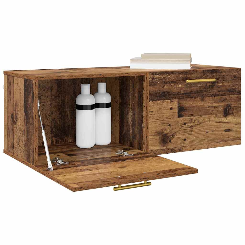 Vægskab Gammelt træ 100 x 36.5 x 35 cm Konstrueret træ