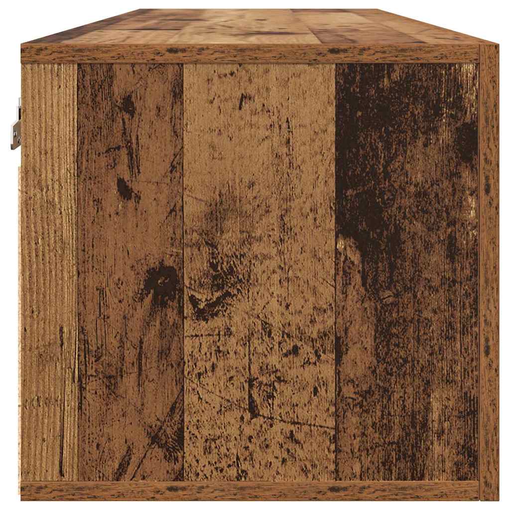 Vægskab Gammelt træ 100 x 36.5 x 35 cm Konstrueret træ