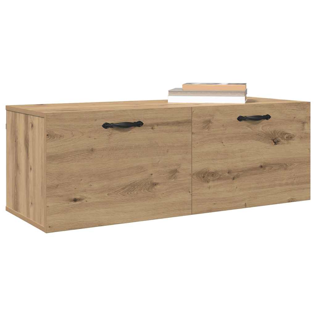 Vægmonteret skab Vægmonteret Artisan Egetræ 100 x 36,5 x 35 cm