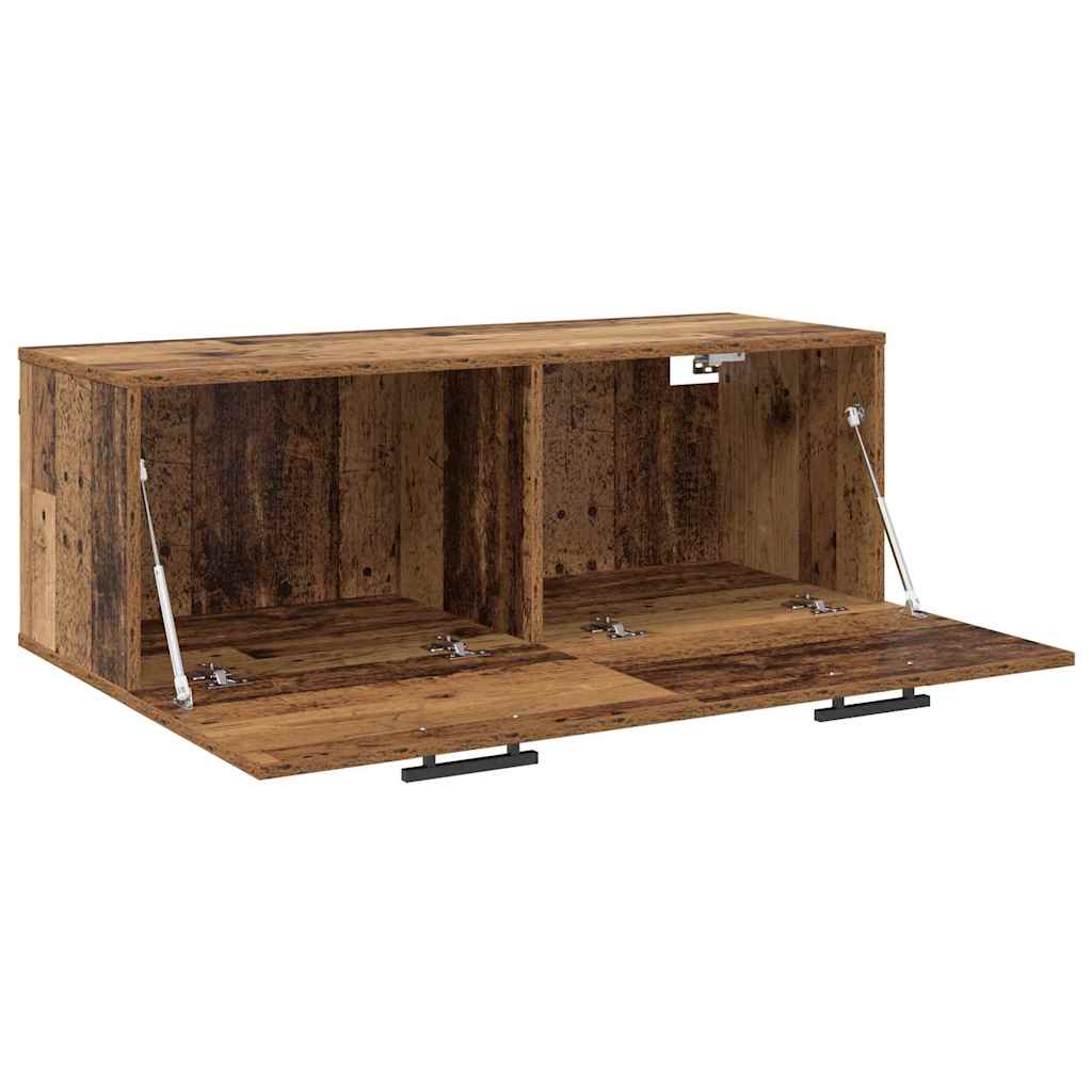 Vægskab Gammelt træ 100 x 36.5 x 35 cm Konstrueret træ