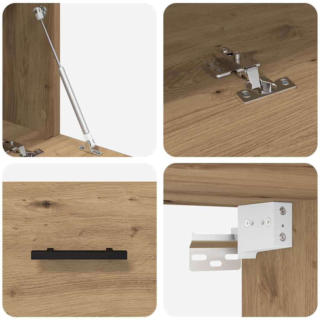 Vægskab artisan eg 100 x 36.5 x 35 cm Konstrueret træ